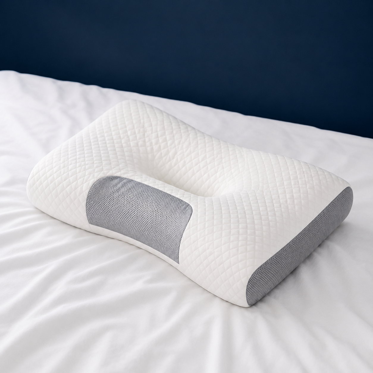 Novac Knit™ L'oreiller ergonomique en tissu extensible